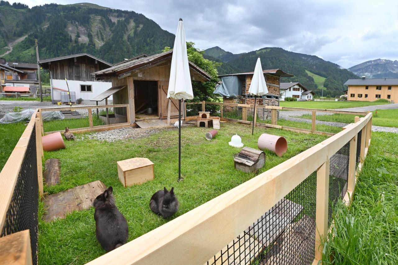 Apartamento Ferienbauernhof Moosbrugger Schoppernau Exterior foto