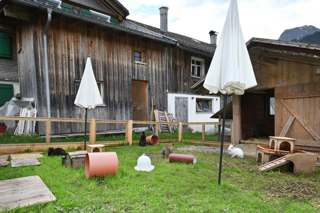 Apartamento Ferienbauernhof Moosbrugger Schoppernau Exterior foto