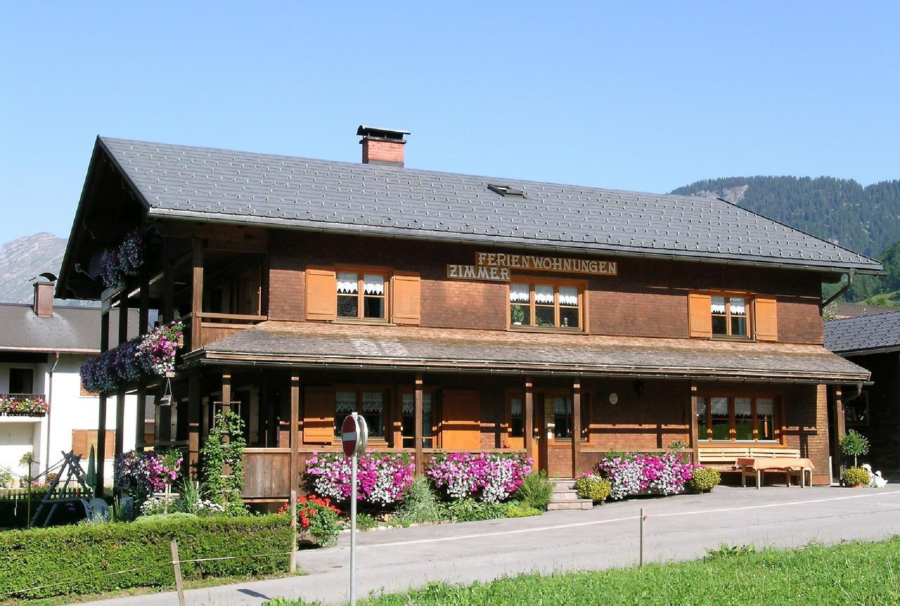 Apartamento Ferienbauernhof Moosbrugger Schoppernau Exterior foto