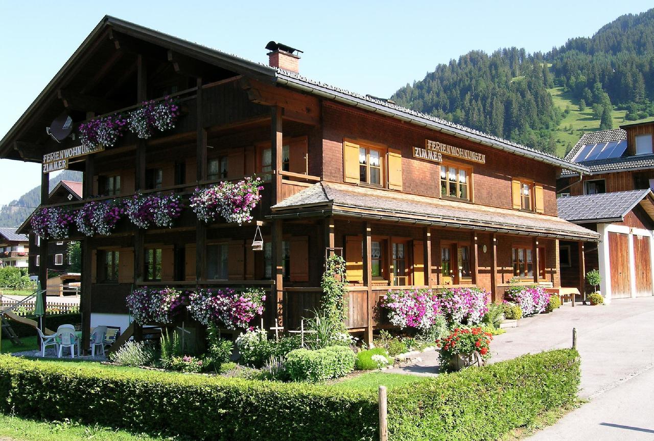 Apartamento Ferienbauernhof Moosbrugger Schoppernau Exterior foto